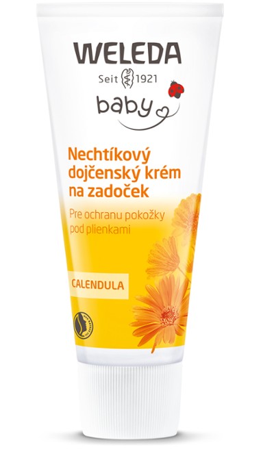 Nechtíkový dojčenský krém na zadoček