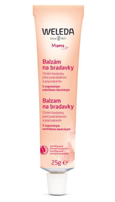 Ošetrujúci balzam na bradavky